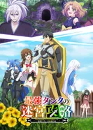 Постер Невероятный танк проходит подземелья: Танк, обладающий редким навыком выносливости 9999, был изгнан из геройской группы