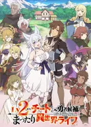 Постер Непринуждённая жизнь в другом мире экс-кандидата в герои, оказавшегося читером со второго уровня